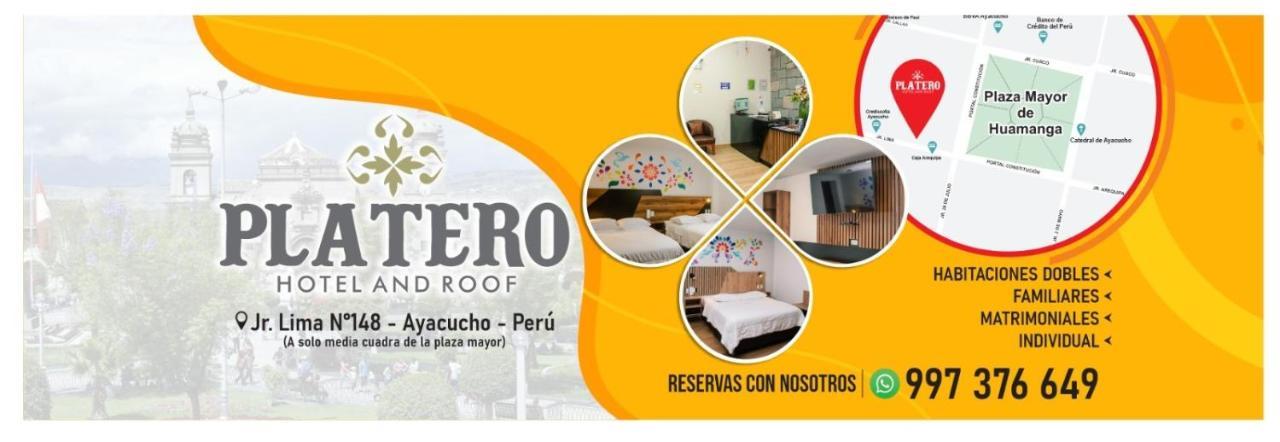 Platero Hotel Ayacucho Buitenkant foto